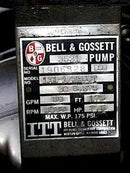 Bomba centrífuga Bell &amp; Gossett 1x1-1/2X6QT (7,5 HP, 100 GPM máx.)