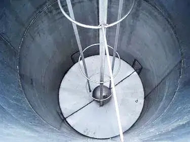 Stainless Steel Single Shell Vertical Tank- 500 Gallon