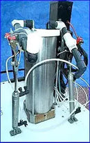 Llenadora de pistón de un galón de acero inoxidable