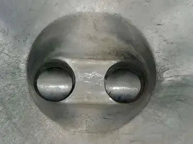 Bomba de pistón de doble cabezal de acero inoxidable