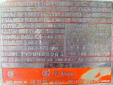 Bomba centrífuga Goulds (5 HP)