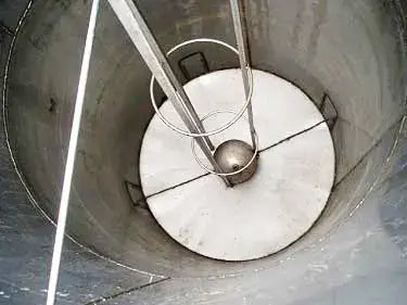 Stainless Steel Single Shell Vertical Tank- 500 Gallon