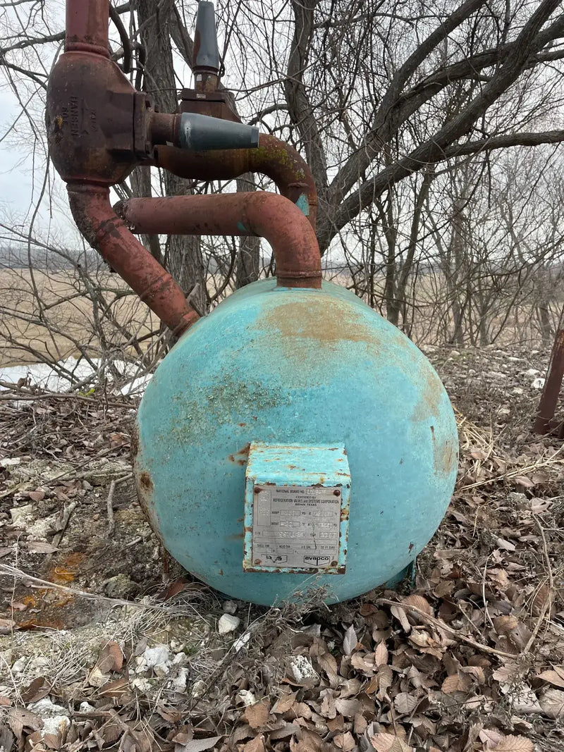 Receptor termosifón horizontal de amoníaco Evapco / RVS