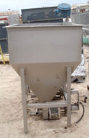 Dual APV Stainless Steel Feeding Hopper Tank and Pumps Crepaco 