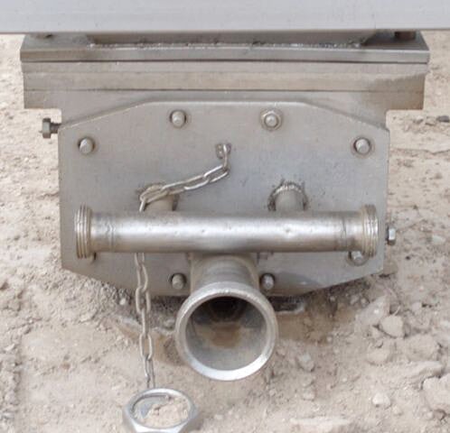 Dual APV Stainless Steel Feeding Hopper Tank and Pumps Crepaco 