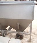 Dual APV Stainless Steel Feeding Hopper Tank and Pumps Crepaco 