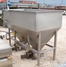 Dual APV Stainless Steel Feeding Hopper Tank and Pumps Crepaco 
