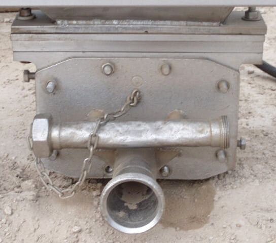 Dual APV Stainless Steel Feeding Hopper Tank and Pumps Crepaco 