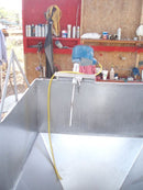 Dual APV Stainless Steel Feeding Hopper Tank with Pumps – 360 Gallons APV 