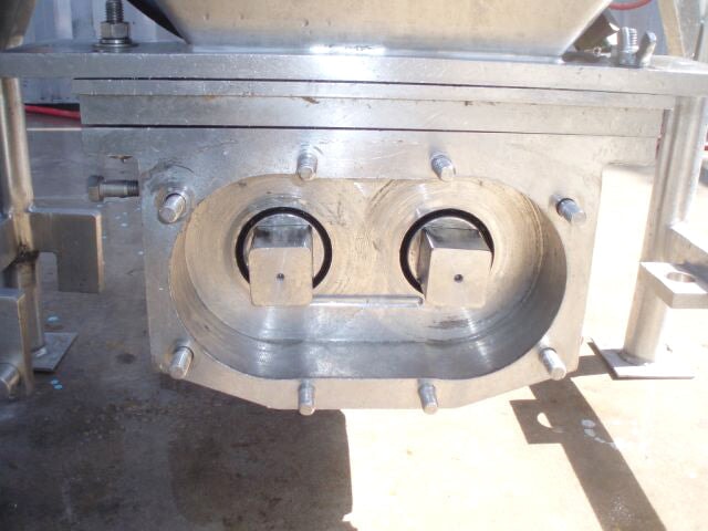Dual APV Stainless Steel Feeding Hopper Tank with Pumps – 360 Gallons APV 