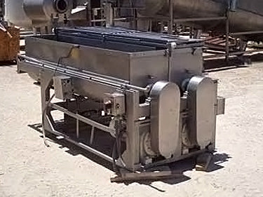 Dual Compartment Stainless Steel Paddle Blender - 30 Cu. Ft. Not Specified 
