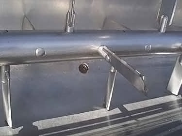 Dual Compartment Stainless Steel Paddle Blender - 30 Cu. Ft. Not Specified 