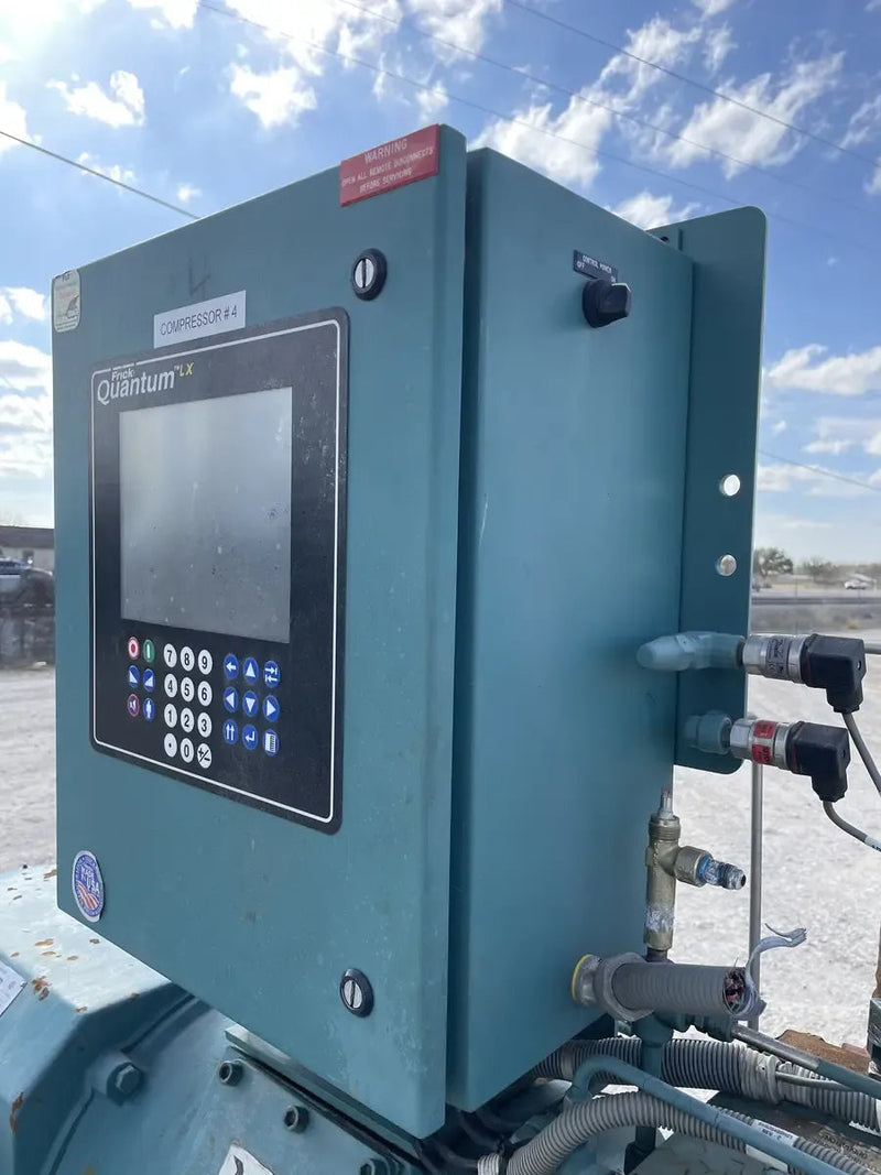 Paquete de compresor de tornillo rotativo Frick RXF-50-H (Frick XJF120S, 150 HP 230/460 V, panel de control Frick Micro)