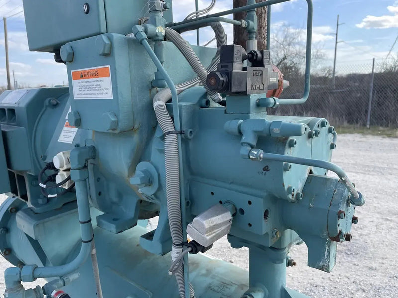 Frick RXF-50-H Rotary Screw Compressor Package (Frick XJF120S, 150 HP 230/460 V, Frick Micro Control Panel)