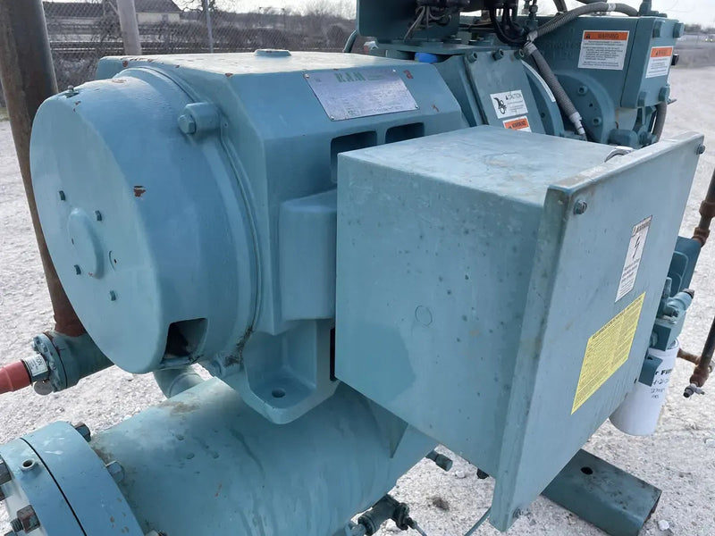Frick RXF-50-H Rotary Screw Compressor Package (Frick XJF120S, 150 HP 230/460 V, Frick Micro Control Panel)