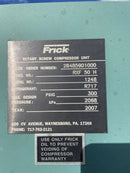 Frick RXF-50-H Rotary Screw Compressor Package (Frick XJF120S, 150 HP 230/460 V, Frick Micro Control Panel)