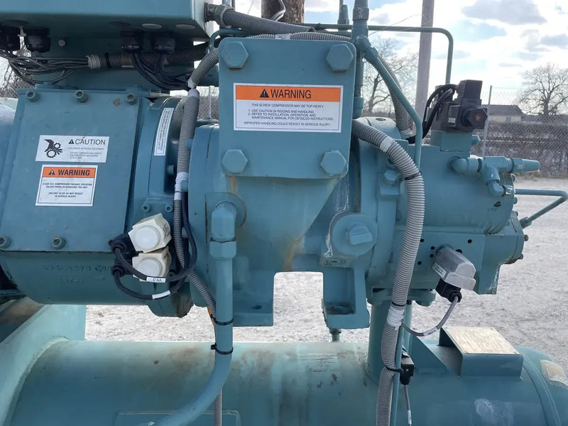 Frick RXF-50-H Rotary Screw Compressor Package (Frick XJF120S, 150 HP 230/460 V, Frick Micro Control Panel)