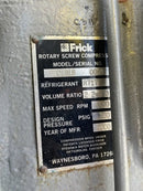 Frick RWF-134-E Rotary Screw Compressor Package (Frick SGC1918, 250 HP 460 V, Frick Micro Control Panel)