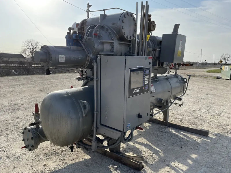 Frick RWF-134-E Rotary Screw Compressor Package (Frick SGC1918, 250 HP 460 V, Frick Micro Control Panel)