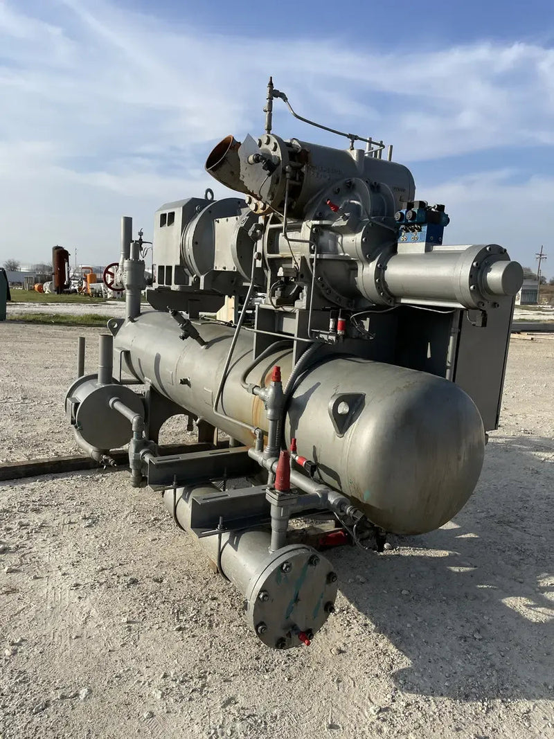 Frick RWF-134-E Rotary Screw Compressor Package (Frick SGC1918, 250 HP 460 V, Frick Micro Control Panel)
