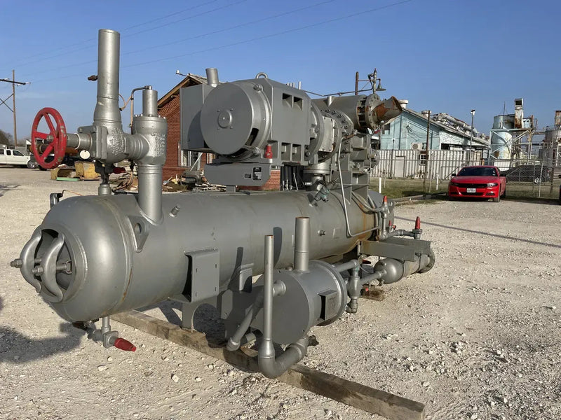 Frick RWF-134-E Rotary Screw Compressor Package (Frick SGC1918, 250 HP 460 V, Frick Micro Control Panel)