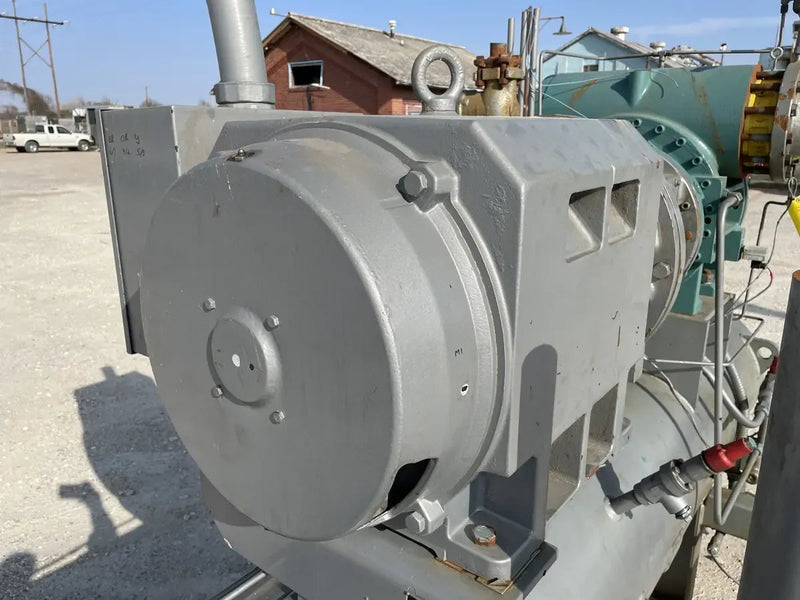 Paquete de compresor de tornillo rotativo Frick RWE-134-E (Frick SGC1918, 250 HP 460 V, panel de control Frick Micro)