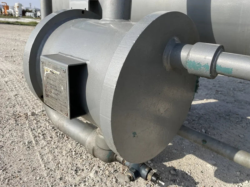 Paquete de compresor de tornillo rotativo Frick RWE-134-E (Frick SGC1918, 250 HP 460 V, panel de control Frick Micro)