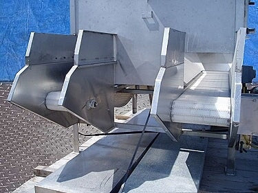 E-Quip Manufacturing Stainless Steel Hopper-625 Cu. Ft. E-Quip Manufacturing 
