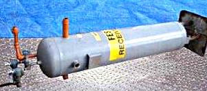 E.L. Nickell Ammonia Receiver Tank- 50 Gallon E.L. Nickell 