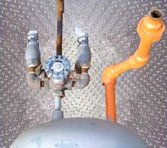 E.L. Nickell Ammonia Receiver Tank- 50 Gallon E.L. Nickell 