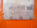 E.L. Nickell Ammonia Vertical Receiver- 140 Gallon E.L. Nickell 