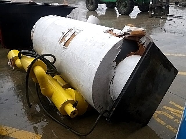 EL Nickell Vertical Ammonia Accumulator - 400 gallons Hansen Technologies 