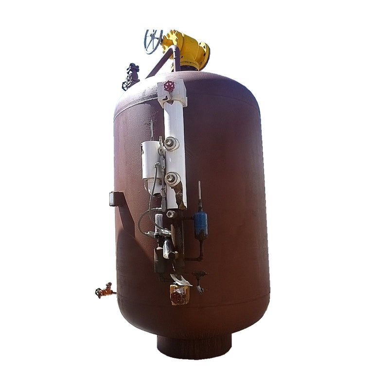 E.L. Nickell Vertical Ammonia Receiver - 1500 gallons E.L. Nickell 