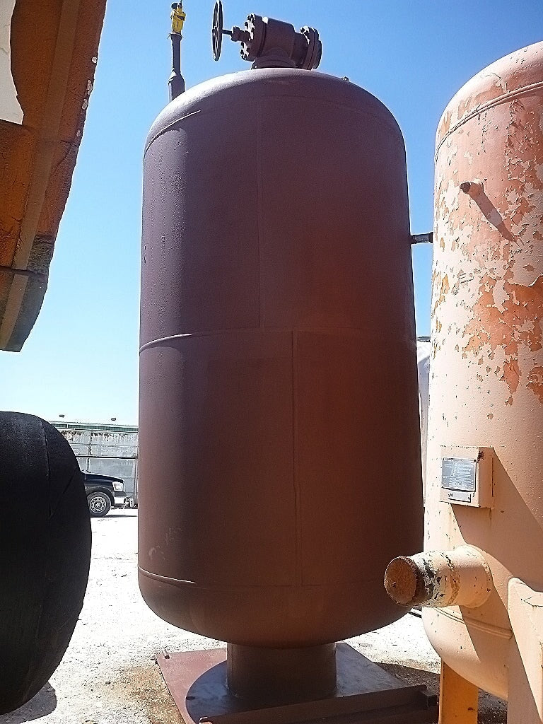 E.L. Nickell Vertical Ammonia Receiver - 2500 gallons E.L. Nickell 