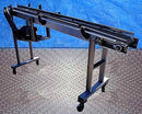 Elevated Stainless Steel Belt Conveyor Not Specified 
