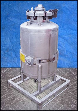 Emerson-Shearing Stainless Steel Single Shell Tank - 55 Gallons Emerson-Shearing 