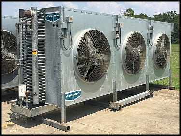Evapco 3-Fan Blast Evaporator Coil - 50 tons Evapco 