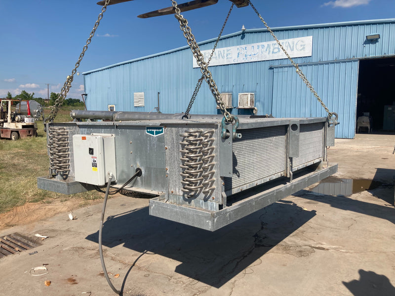 Evapco SSTD2-00700-3 Ammonia Evaporator Coil - 9.63 TR, 2 Fans (Low/Medium Temperature) Evapco 
