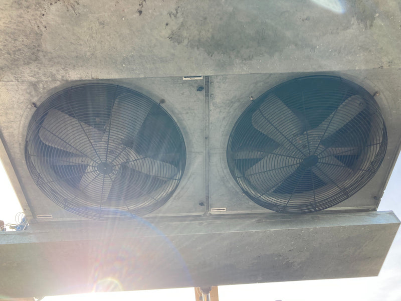 Evapco SSTD2-00700-3 Ammonia Evaporator Coil - 9.63 TR, 2 Fans (Low/Medium Temperature) Evapco 