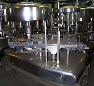 Federal Bottle Filler and Capper Stainless Steel Federal Filler 