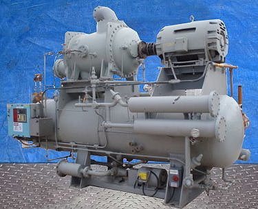 FES 1135B / Howden 321/1.93 Rotary Screw Compressor Package - 500 HP FES / Howden 