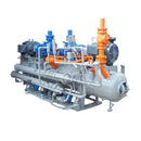 FES 175E / Dunham-Bush 2010 Dual Rotary Screw Compressor Package – 200 HP FES 