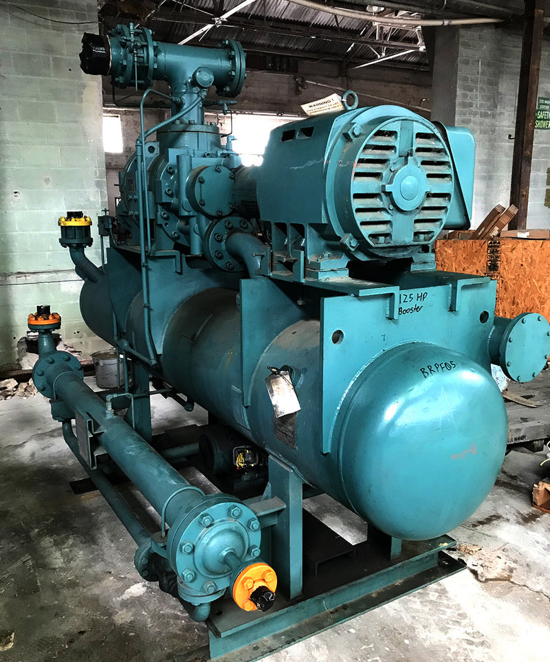 FES 19LB Rotary Screw Booster Compressor - 125 HP FES 