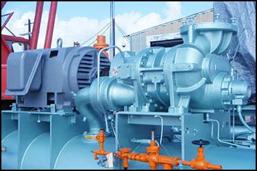 FES 385-ME / Mycom 250S Screw Compressor Package - 450 HP FES / Mycom 