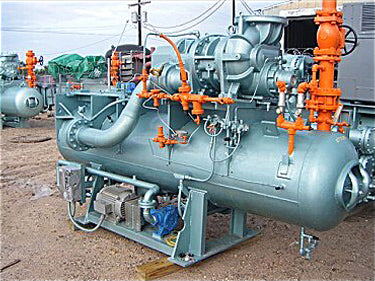FES 385 / Mycom 250SUD-MX Screw Compressor Package - 500 HP FES / Mycom 