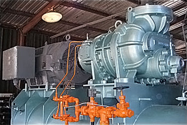 FES 775 / Mycom 320SU-MX Screw Compressor Package - 1000 HP FES / Mycom 