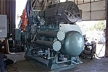 FES 775 / Mycom 320SU-MX Screw Compressor Package - 1000 HP FES / Mycom 