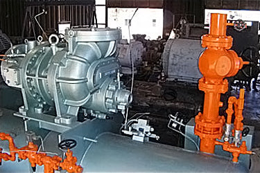 FES 775 / Mycom 320SU-MX Screw Compressor Package - 1000 HP FES / Mycom 