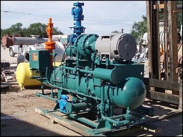 FES 95 / Dunham-Bush 1610 Rotary Screw Compressor Package - 100 HP FES / Dunham-Bush 