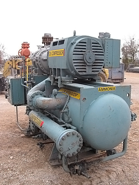 FES / Dunham Bush Screw Ammonia Compressor Package - 450 HP FES / Dunham-Bush 